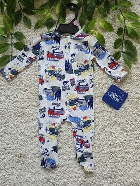 Baby Boy Ford Bronco Sleeper (0-3 Months)